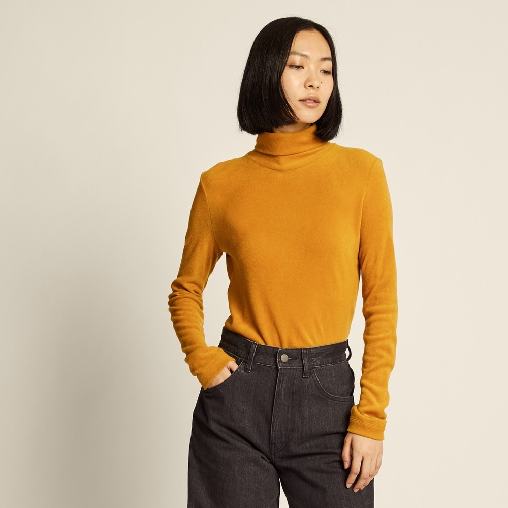 Uniqlo HEATTECH Turtle Neck Fleece Long Sleeve